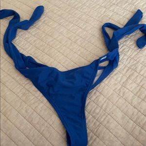 BOUTINE LA Blue bikini bottoms Cheeky S/S